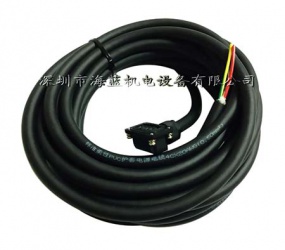三菱電機(jī)電源線MR-PWS1CBL5M-A1-L，三菱MR-JE，MR-J4,MR-J3系列電機(jī)專用